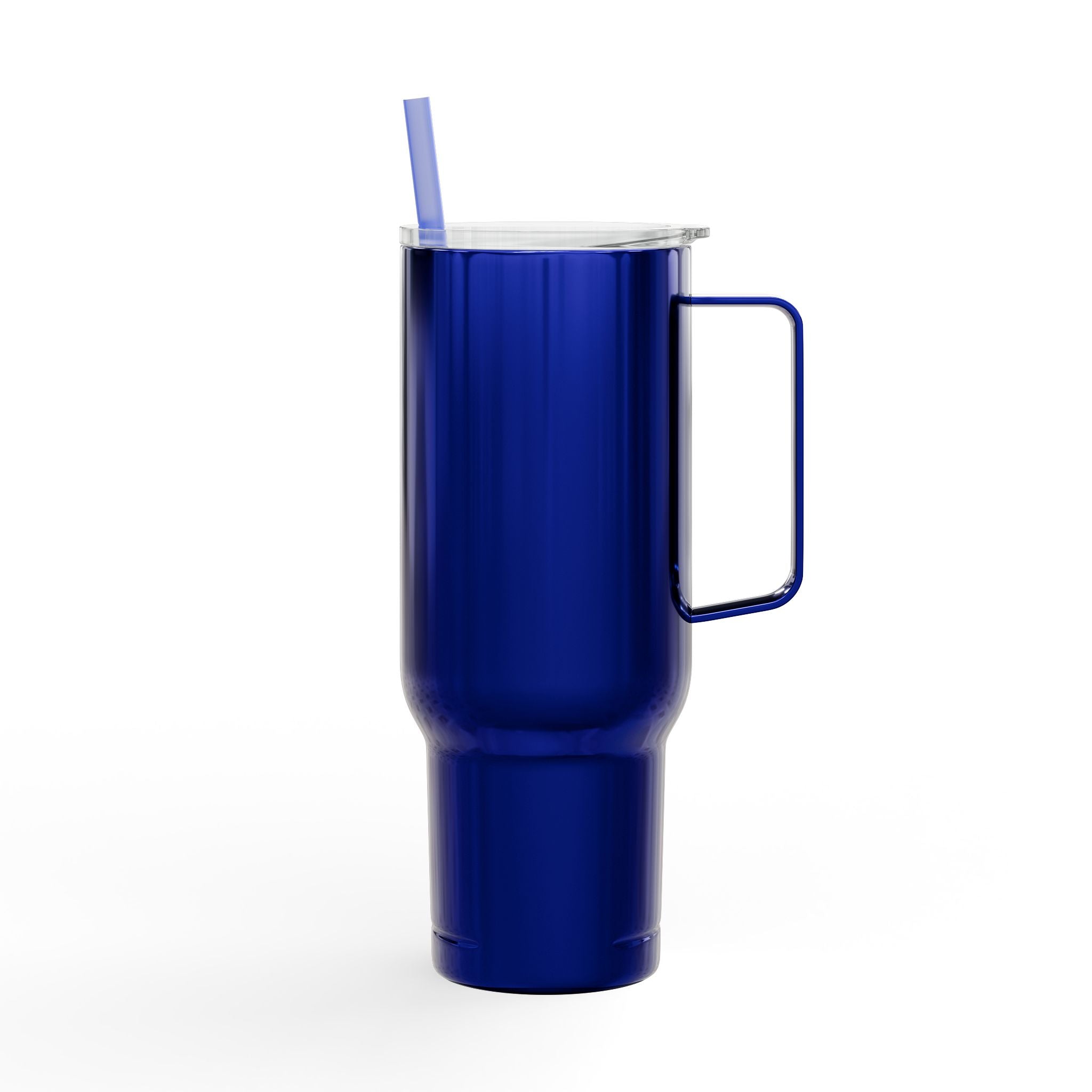 40oz Insulated Tumbler - Engraved Daisy Floral Design with 'Dance' Text, Travel Mug with Lid & Straw