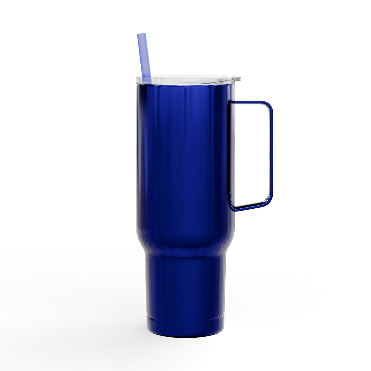 40oz Engraved Floral Tumbler with Lid — Personalized Insulated Travel Cup