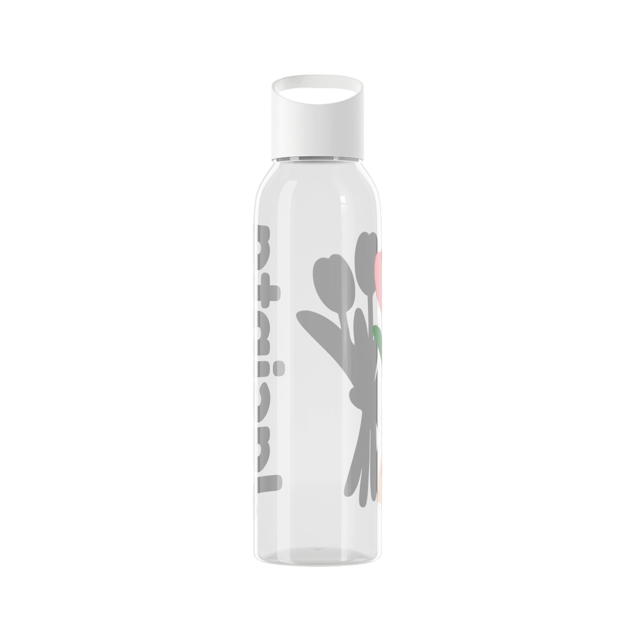 Tulip Bouquet Water Bottle – Pastel Floral 'I See Into You' Design