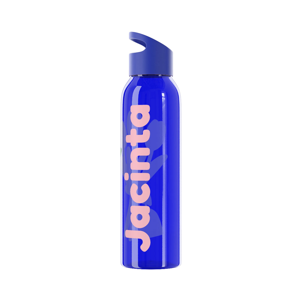 Tulip Bouquet Water Bottle – Pastel Floral 'I See Into You' Design
